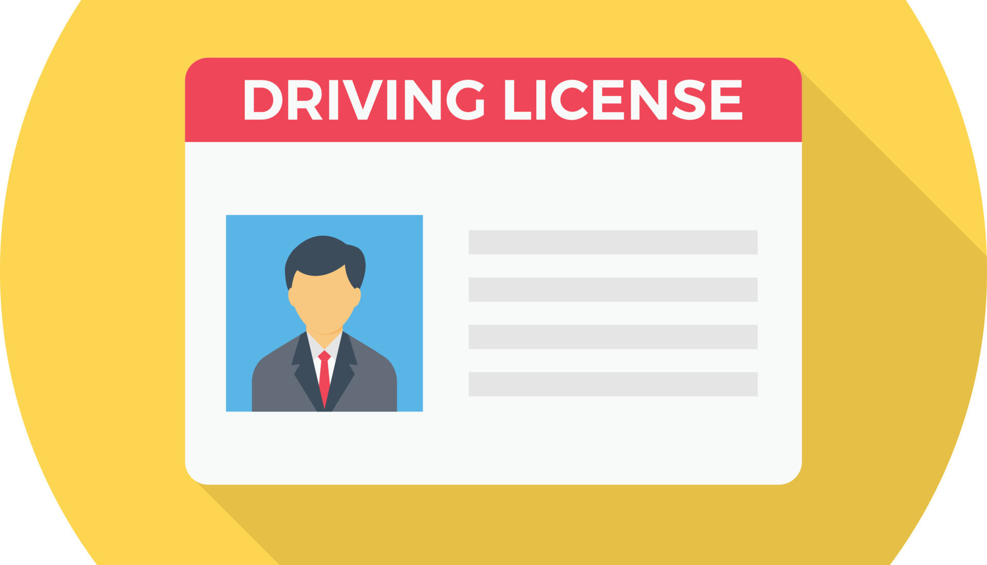 driving-licence-illustration-on-a-background-premium-quality-symbols-icons-for-concept-and-graphic-design-vector